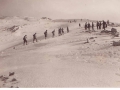 Sciatori sulle pendici del monte Vermicano mt 1948 s.l.m.
